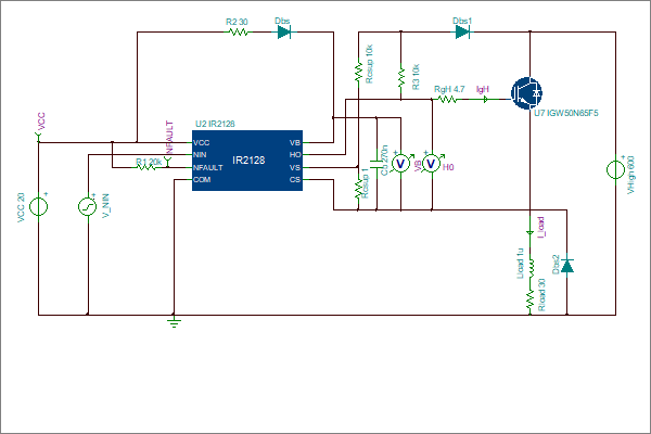 power_600VDC_high_side_gate_driver_IR2128.TSC - Infineon Designer